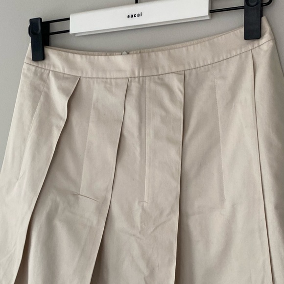 Theory Sarise Pleated A-line Skirt - Picture 5 of 10